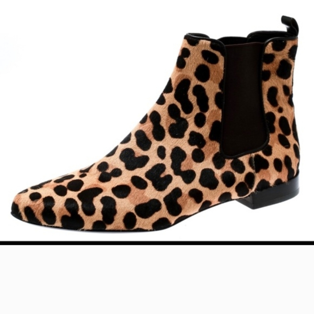 Tory Burch Leopard Print Ankle Boots - Picture 10 of 15